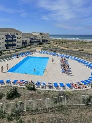 Cosy T2 Front De Mer Piscine Parking Terrasse Lacanau Kültér fotó